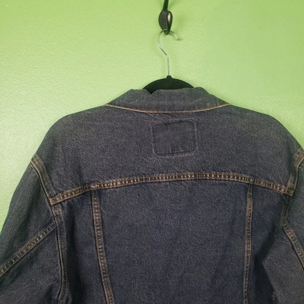 Men's Vintage Levi Strauss Signature Preimum Denim Button Up Jacket Size Small - Picture 3 of 14